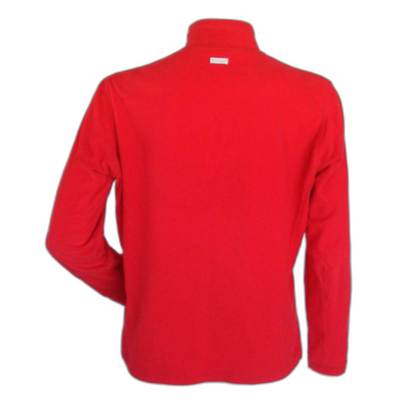 Columbia WISCONSIN Fleece, XL, University of W Logo, Long sleeve, Pullover Red - Picture 5 of 11